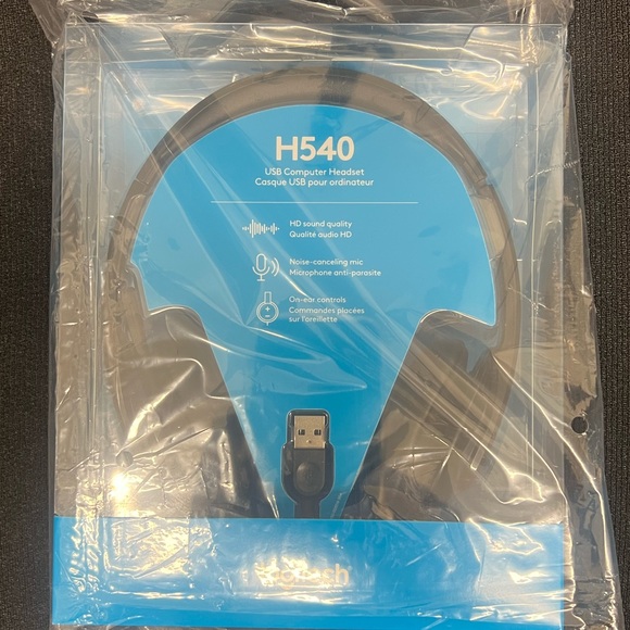 Logitech H540 Computer Headphones - Picture 3 of 4